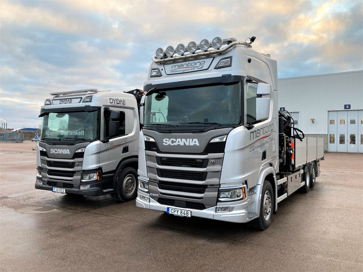 Scania P320 B6x2*4NB & Scania R500 B6x2*4NB – Engströms Lastbilar