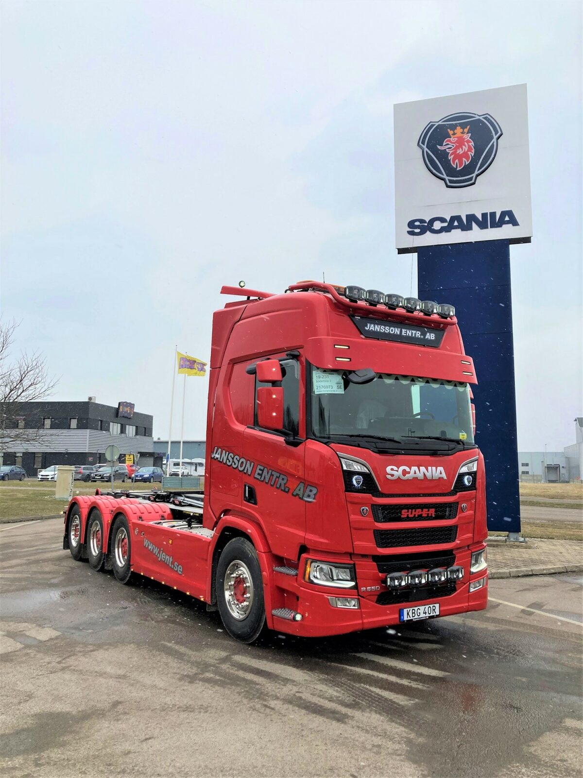 Scania R650 B8x4*4NB – Engströms Lastbilar